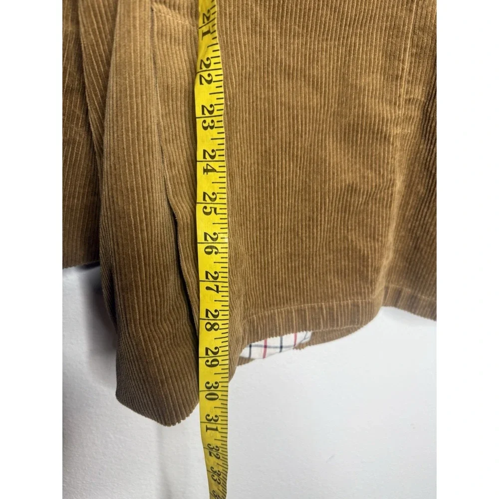 Brooks Brothers Traditional Fit Corduroy Brown Blazer Size 42R Preppy Quiet Lux